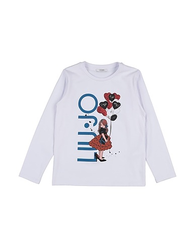 LIU •JO T-shirt White 96% Cotton, 4% Elastane