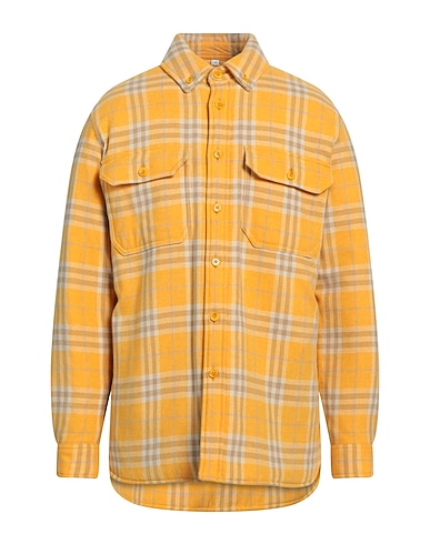 BURBERRY Checked shirt 81% Virgin Wool, 19% Cotton
