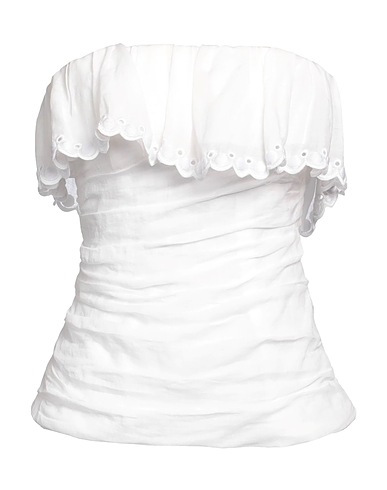 ISABEL MARANT Top White 100% Ramie
