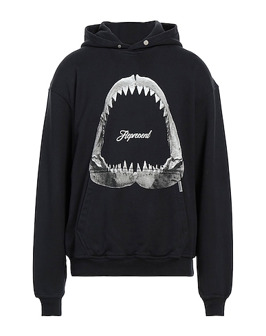 REPRESENT Hooded track jacket  Charcoal 100% Cotton