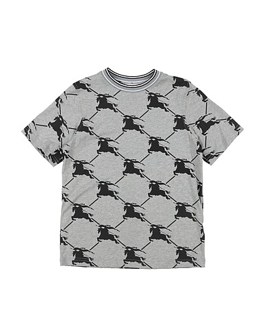 BURBERRY T-shirt Light grey 100% Cotton