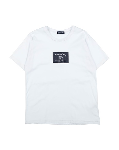 EMANUEL PRIS T-shirt White 100% Cotton