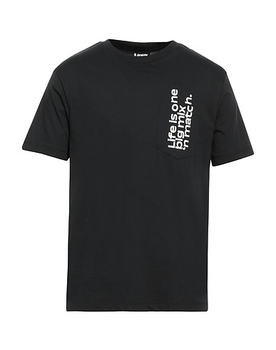 INVICTA T-shirt Nero 100% Cotone