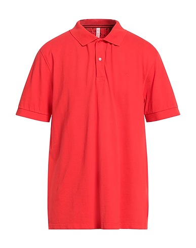 SUN 68 Polo Rouge vif 95% Coton, 5% Élasthanne