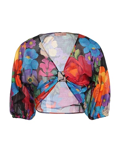 TWINSET Top Nero 100% Cotone