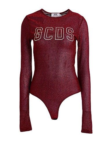 GCDS TOPWEAR Red 70% Polyamide, 30% Polyester