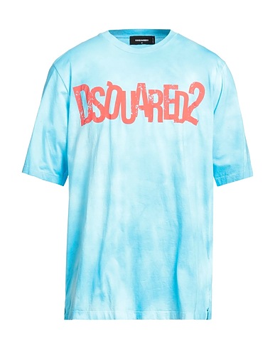 DSQUARED2 T-shirt Azure 100% Cotton