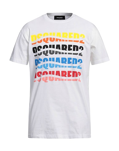DSQUARED2 T-shirt Blanc 100% Coton