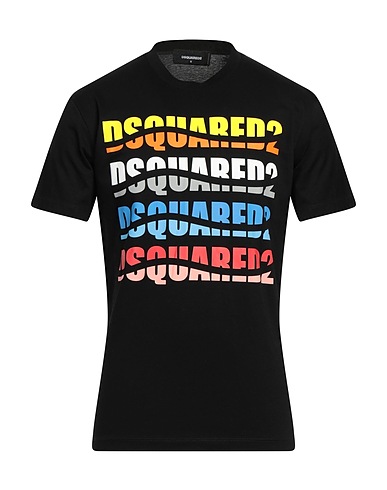 DSQUARED2 T-shirt Black 100% Cotton