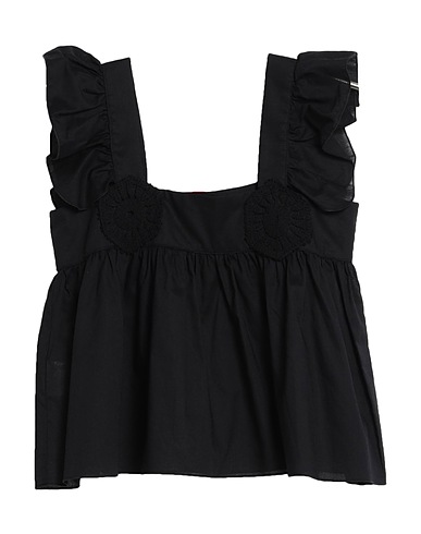 MARIUCCIA Top Black 100% Cotton
