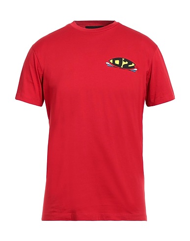 DSQUARED2 T-Shirt Rot 100% Baumwolle