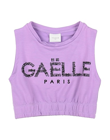 GAëLLE Paris Canotta Lilla 95% Cotone, 5% Elastan