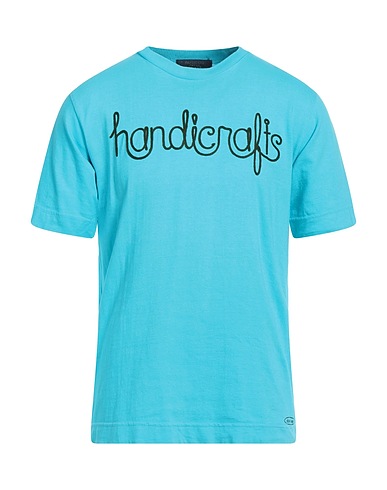 ABAHOUSE T-shirt Azure 100% Cotton