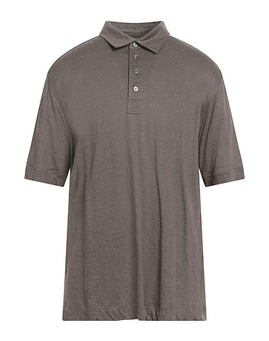 ZEGNA Polo Moka 100% Lin