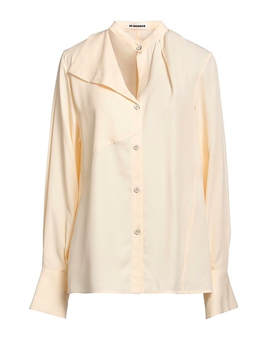 JIL SANDER Solid colour shirts & blouses Ivory 100% Viscose