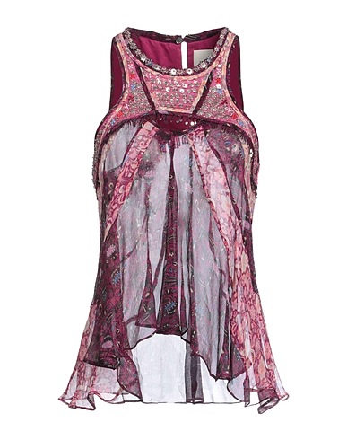 ISABEL MARANT Seidentop Purpur 100% Seide