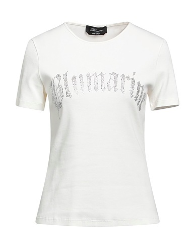 BLUMARINE T-shirt Bianco 95% Cotone, 5% Elastan