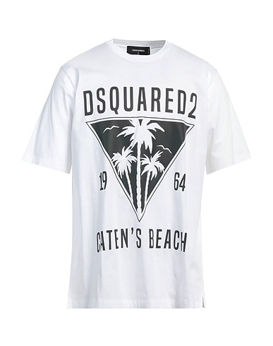 DSQUARED2 Ｔシャツ ホワイト コットン 100%