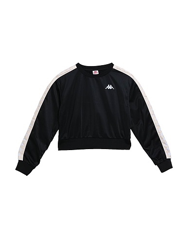 KAPPA Felpa Nero 100% Poliestere