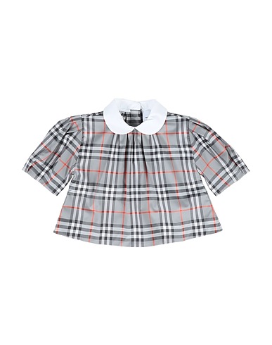 BURBERRY Top Grigio 95% Cotone, 5% Elastan