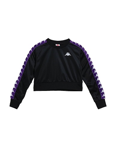 KAPPA Felpa Nero 100% Poliestere