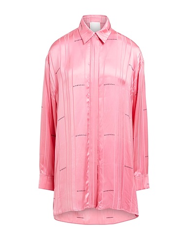 GIVENCHY Patterned shirts & blouses Pink 99% Viscose, 1% Polyester