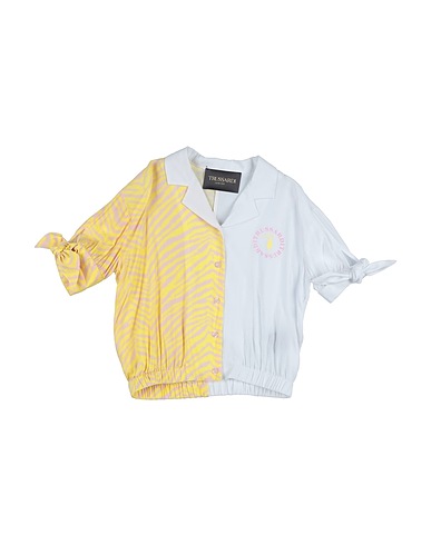 TRUSSARDI JUNIOR Patterned shirts & blouses White 100% Viscose