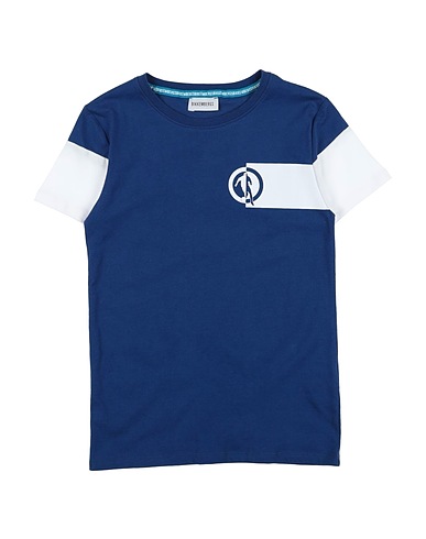BIKKEMBERGS Sweatshirt Navy blue 100% Cotton