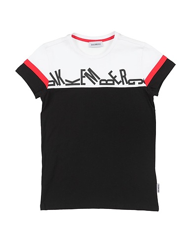 BIKKEMBERGS T-shirt Noir 100% Coton