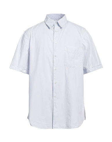 ASPESI Camicia tinta unita Celeste 100% Cotone