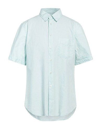 ASPESI Camicia tinta unita Verde chiaro 100% Cotone