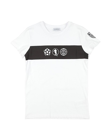 BIKKEMBERGS T-shirt White 100% Cotton