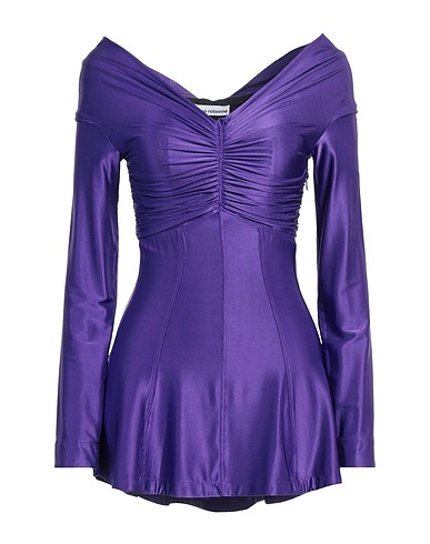 RABANNE Top Purple 90% Viscose, 10% Elastane