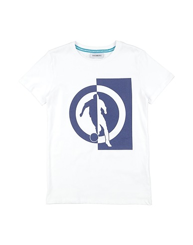 BIKKEMBERGS T-shirt White 100% Cotton