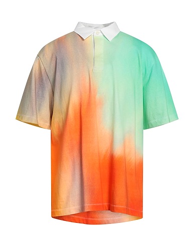 MAISON KITSUNÉ Poloshirt Säuregrün 100% Baumwolle