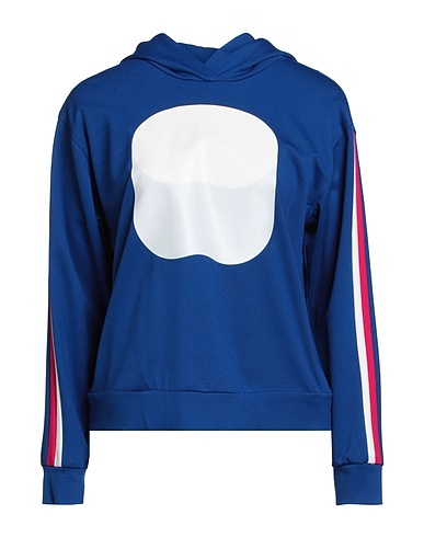 SAGMEISTER Hooded track jacket  Blue 60% Rayon, 33% Nylon, 7% Lycra®