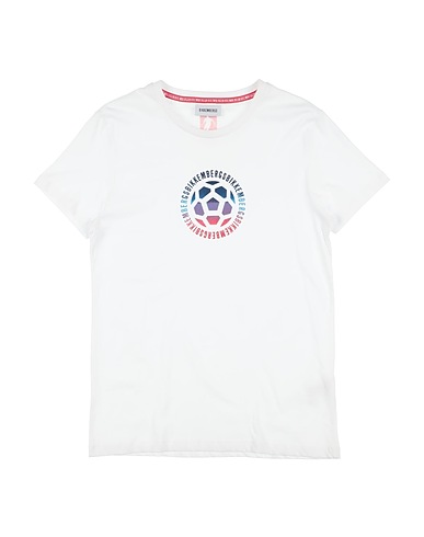 BIKKEMBERGS T-shirt White 100% Cotton
