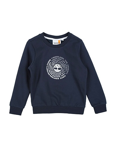 TIMBERLAND Sweatshirt Midnight blue 74% Cotton, 26% Polyester, Elastane
