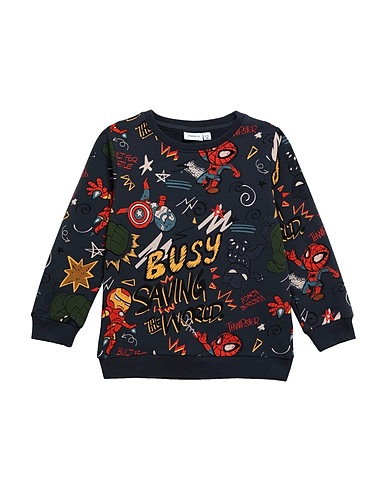 NAME IT® Sweatshirt Braungrau 95% Baumwolle, 5% Elastan