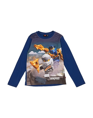 LEGO WEAR T-shirt Navy blue 100% Polyester, Cotton