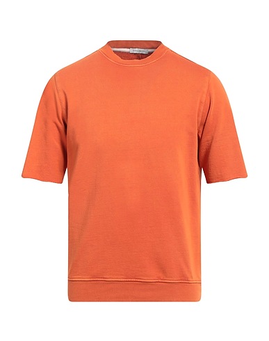 PAOLO PECORA Sweatshirt Orange 100% Cotton