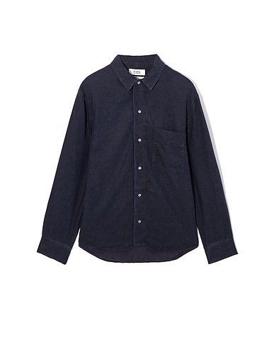 COS Denim shirt Blue 100% Tencel™ Lyocell