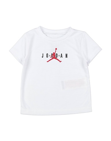 JORDAN T-shirt JDB JUMPMAN SUSTAINABLE GRAPHI
 Bianco 100% Poliestere riciclato