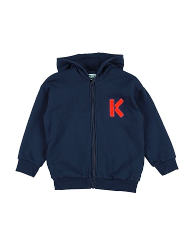 KENZO KIDS Hooded track jacket 75% Cotton, 25% Polyester, Elastane