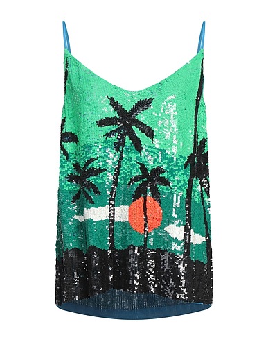 P.A.R.O.S.H. Camisole Green 100% Viscose