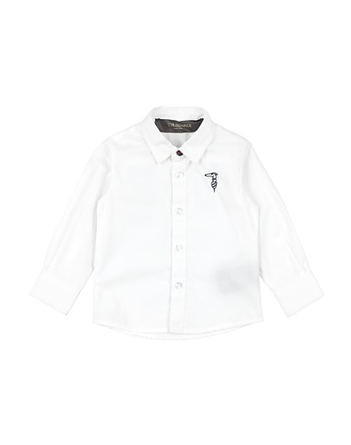 TRUSSARDI JUNIOR Patterned shirt White 100% Cotton