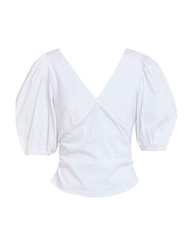 PINKO Top Blanc 79% Coton, 18% Polyamide, 3% Élasthanne