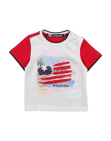 JECKERSON Camiseta Blanco 100% Algodón