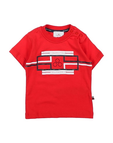 PEUTEREY T-shirt Rouge 100% Coton