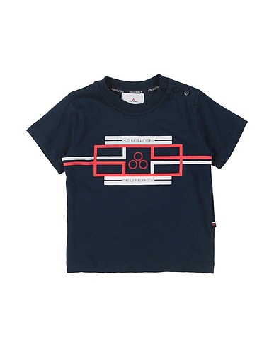 PEUTEREY T-shirt Bleu marine 100% Coton
